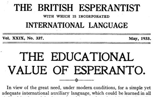 Study of unpublished details that reveal tolkien's active role to promote Esperanto in the thirties
