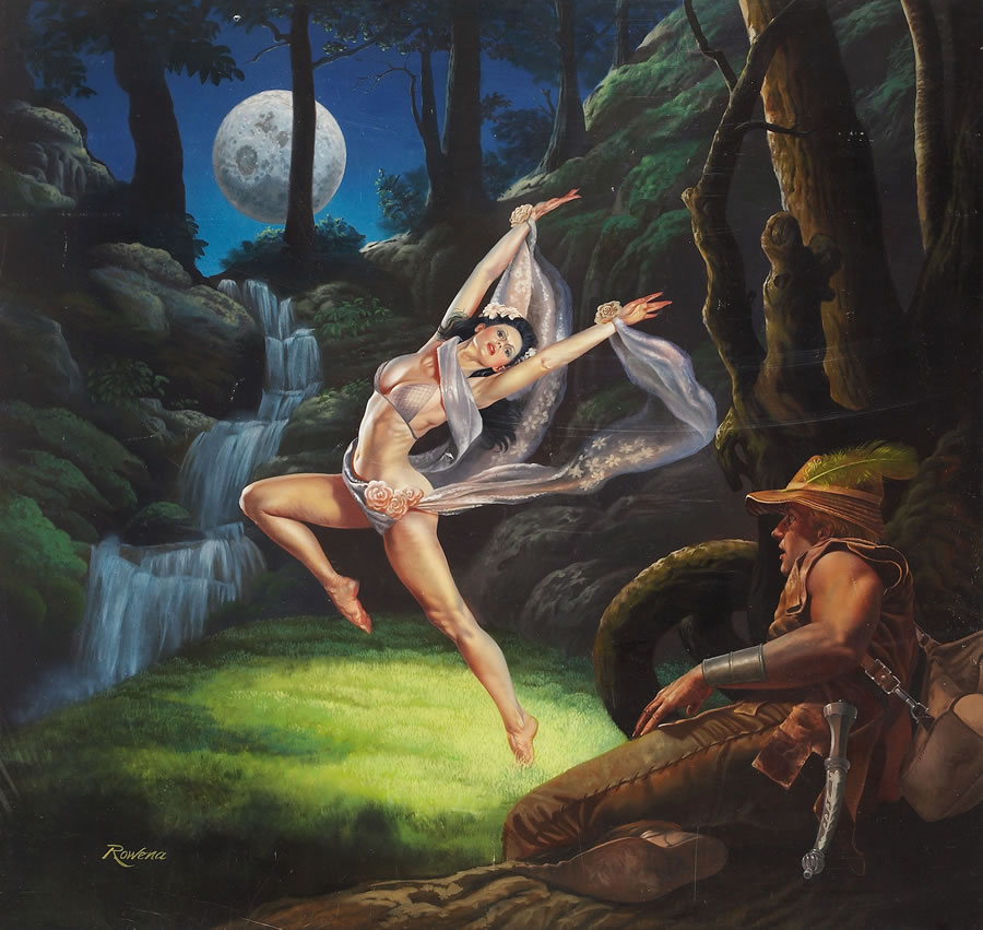 It seems to become a monthly thing that Heritage Auction Galleries is selling some nice Tolkien related art.