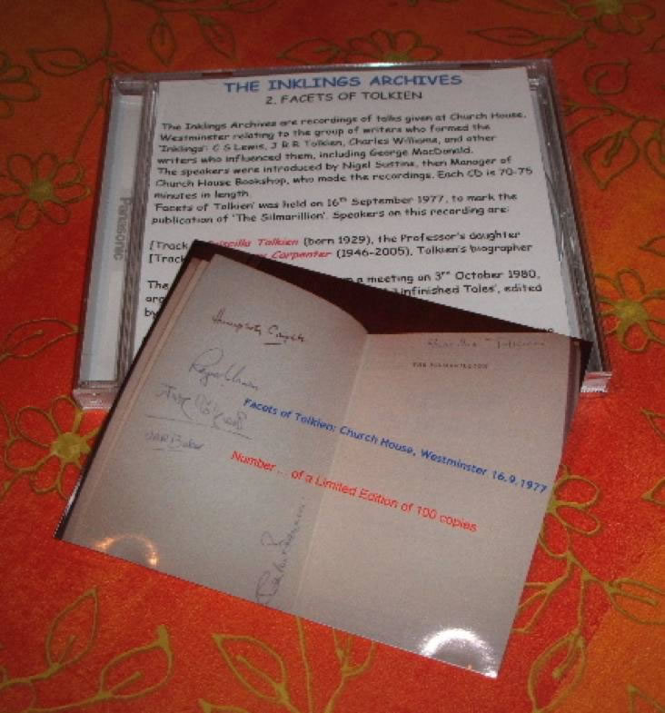 INKLINGS ARCHIVES 2: FACETS OF TOLKIEN