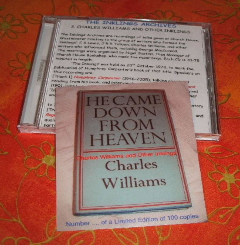 INKLINGS ARCHIVES 3: CHARLES WILLIAMS AND OTHER INKLINGS